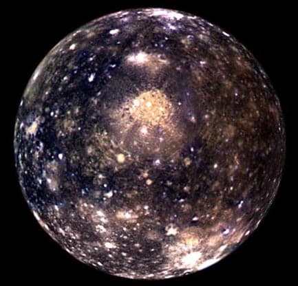 APOD: Callisto Enhanced - May 12, 1998