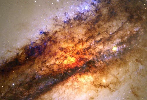 APOD: The Center of Centaurus A - May 22, 1998