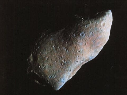 APOD: Asteroid Gaspra's Best Face - July 12, 1998