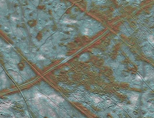 APOD: Europa: Ridges and Rafts on a Frozen Moon - September 10, 1998