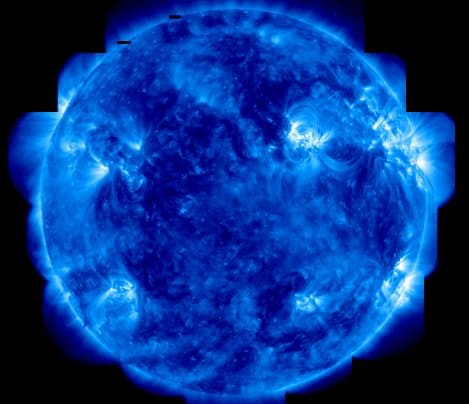 APOD: Autumn and the Active Sun - September 23, 1998