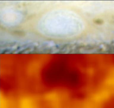 APOD: Jupiter: When Storms Collide - October 22, 1998