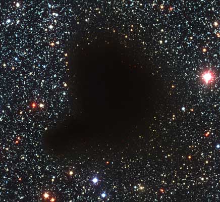 APOD: Molecular Cloud Barnard 68 - May 11, 1999