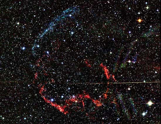 APOD: Galactic Supernova Remnant IC 443 - July 21, 1999