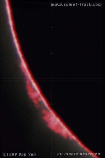 APOD: At The Suns Edge - August 20, 1999