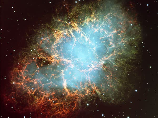 APOD: The Crab Nebula from VLT - March 25, 2001