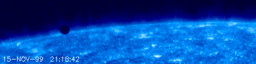 APOD: Mercury And The Sun - November 19, 1999