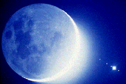 APOD: Tonight: A Blue Moon - July 30, 1996