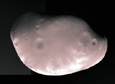 APOD: Deimos: A Small Martian Moon - October 3, 1995