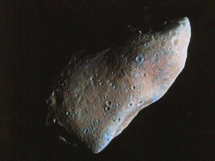 APOD: Asteroid Gaspra's Best Face - October 20, 1995