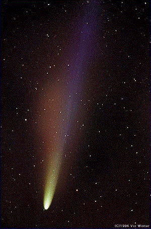 APOD: The Tails of Comet Hyakutake - May 2, 1996