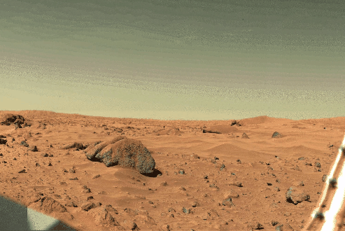 APOD: If You Could Stand on Mars - February 7, 1996