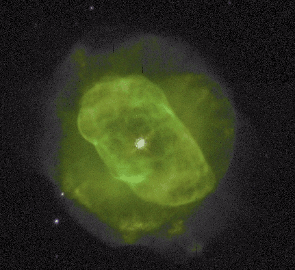 APOD: NGC 5882: A Small Planetary Nebula - August 28, 1996