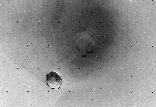 APOD: Phobos Over Mars - October 15, 1996