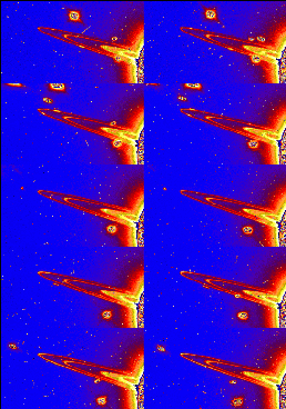 APOD: Tracking Saturn's Moons - May 12, 1996