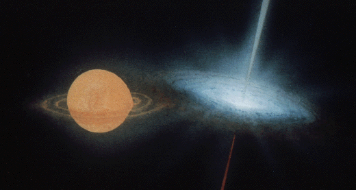 APOD: Jets From SS433 
Credit: - April 13, 1997