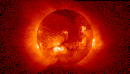 APOD: The Sun Spews X-rays - October 4, 1995