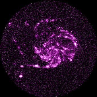 APOD: An Ultraviolet Image of M101 - June 27, 1995