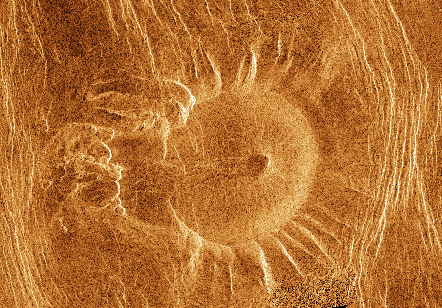 APOD: A Venusian Tick - August 23, 1995