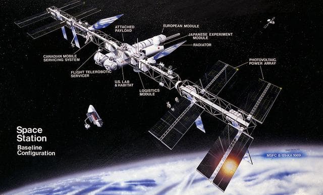 NASA image: Space Station
