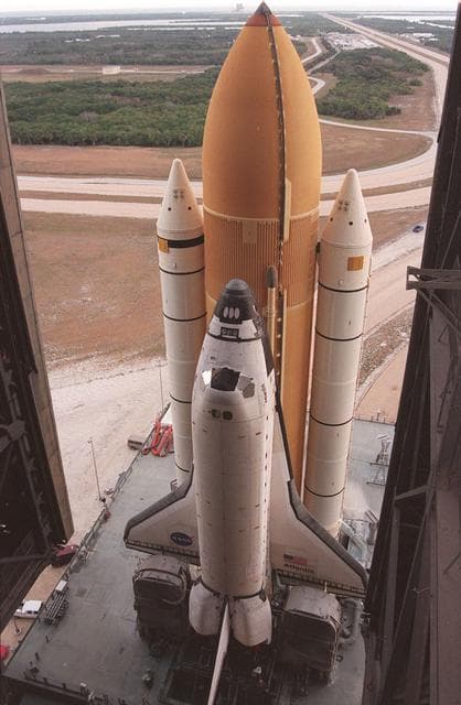 NASA image: KSC-01PP-0004