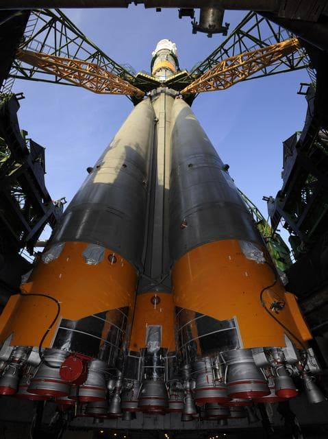 NASA image: Expedition 18 Soyuz TMA-13 Rollout