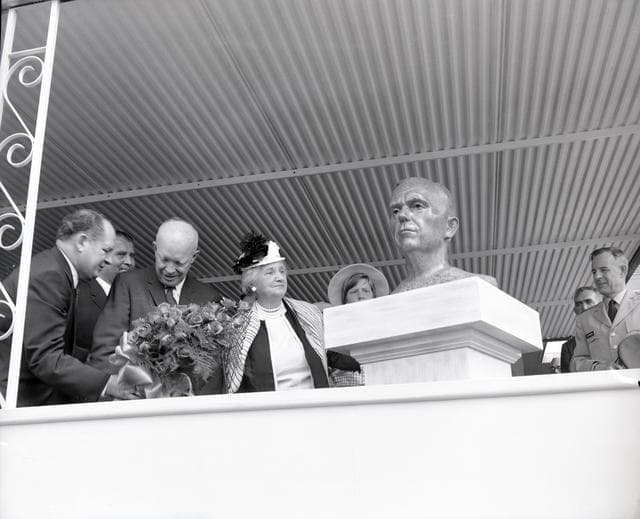 NASA image: PRESIDENT DWIGHT EISENHOWER VISIT