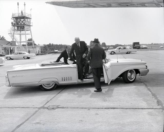 NASA image: PRESIDENT DWIGHT EISENHOWER VISIT