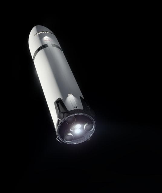 NASA image: Artist’s Concept Portrays SpaceX’s Starship HLS with Raptor Engines for NASA Artemis