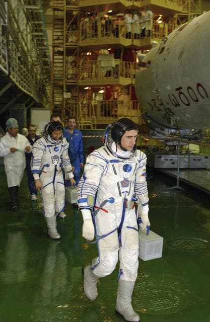 NASA image: Expedition 7 Soyuz Check