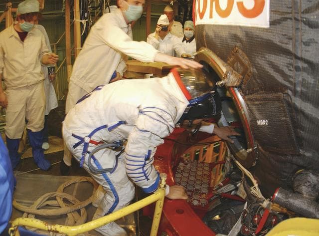 NASA image: Expedition 7 Soyuz Check