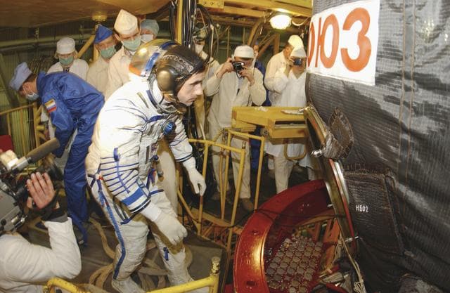 NASA image: Expedition 7 Soyuz Check