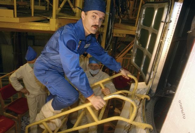 NASA image: Expedition 8 Capsule Inspection