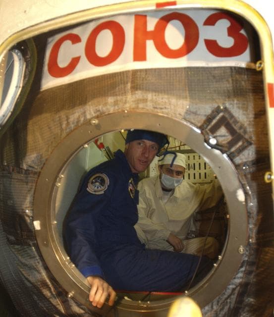 NASA image: Expedition 8 Capsule Inspection