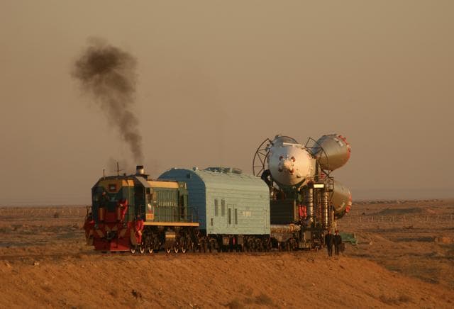 NASA image: Expedition 8 Soyuz Transport