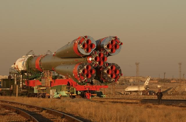 NASA image: Expedition 8 Soyuz Transport