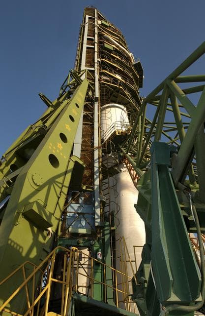 NASA image: Expedition 8 Launch Day