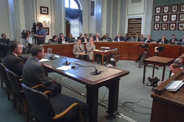 NASA image: Michael Griffin Senate Confirmation Hearing