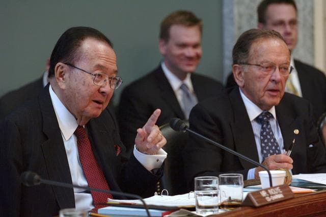 NASA image: Michael Griffin Senate Confirmation Hearing