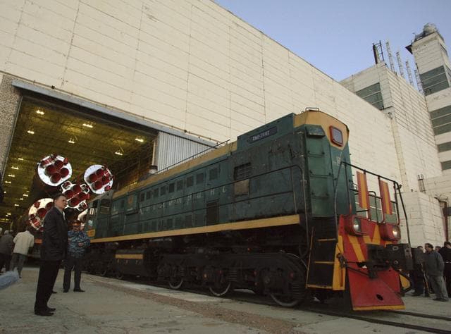 NASA image: Epedition 11 Soyuz Transport