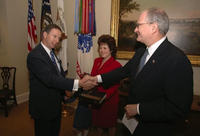 NASA image: Michael Griffin Oath Of Office