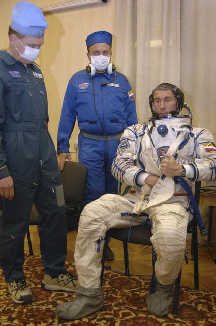 NASA image: Expedition 11 Launch Day
