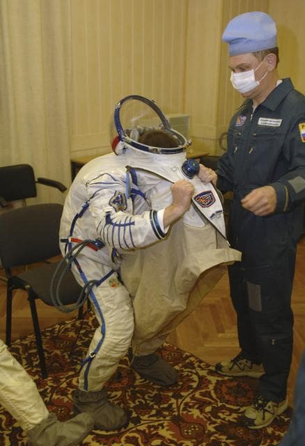 NASA image: Expedition 11 Launch Day