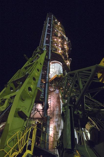 NASA image: Expedition 11 Launch Day