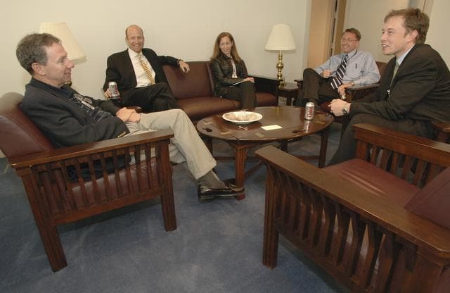 NASA image: Michael Griffin Meets with Elon Musk