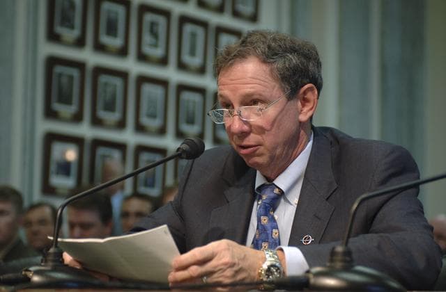 NASA image: Michael Griffin Senate Hearing
