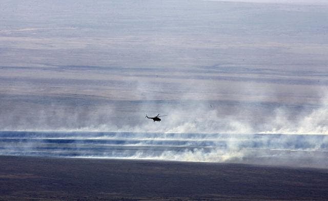 NASA image: Expedition 16 Soyuz TMA-11 Lands