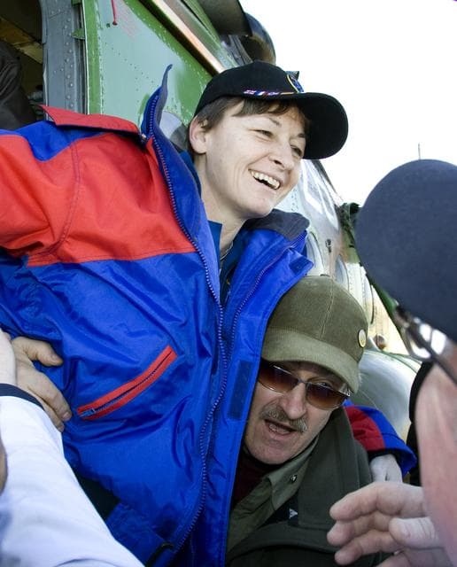 NASA image: Expedition 16 Soyuz TMA-11 Lands