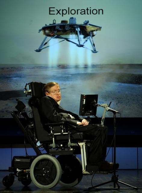 NASA image: Stephen Hawking NASA 50th