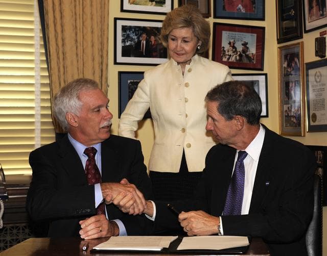 NASA image: USDA Memorandum of Understanding Signing
